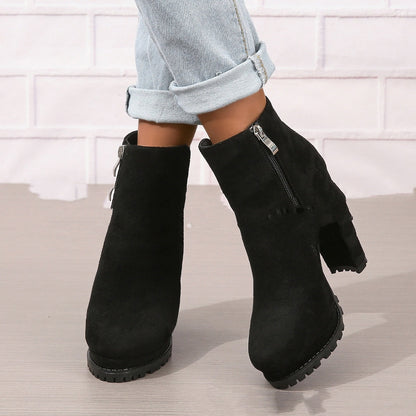 Bottines "Allure Fatale" - Talons Aiguille & Élégance