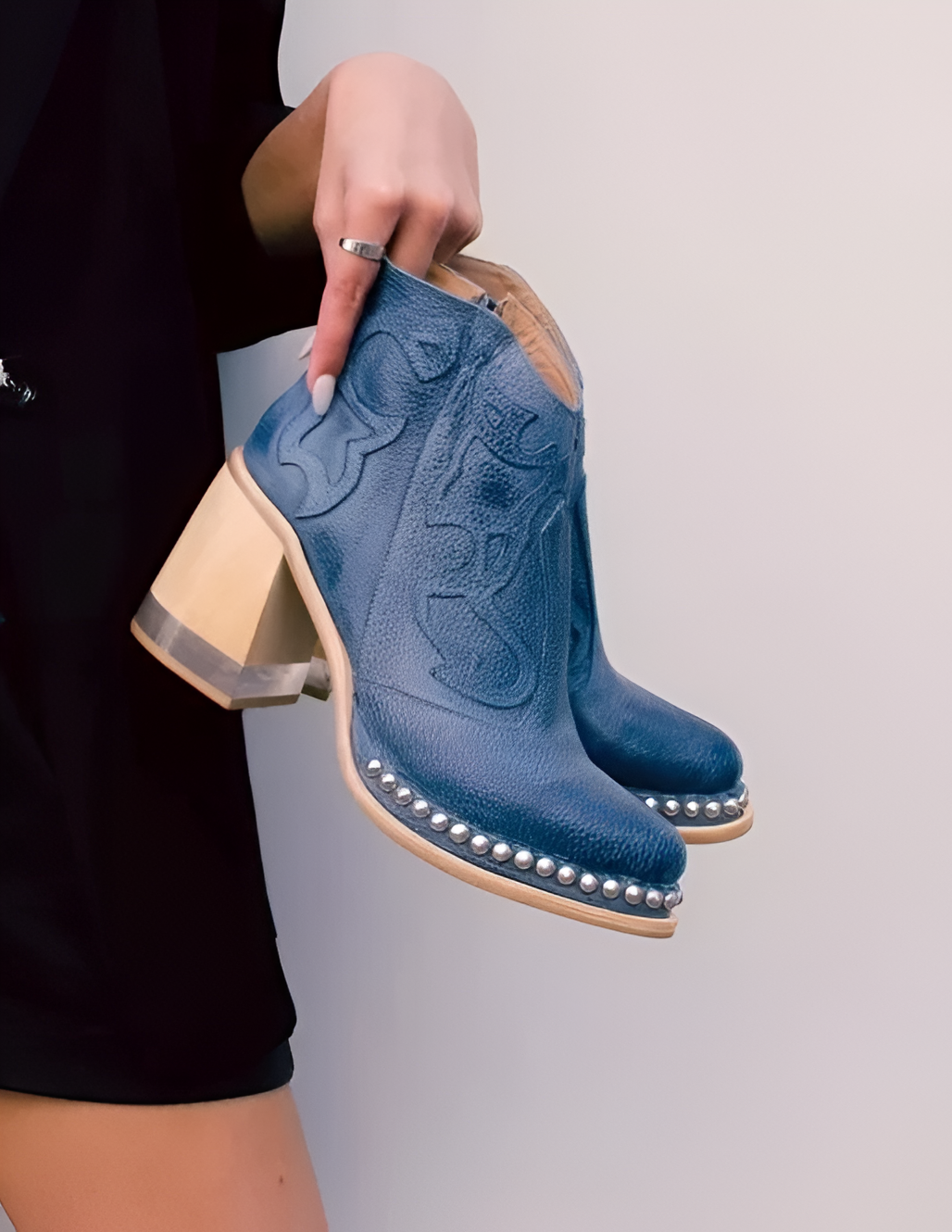 Bottines Western "Étoile du Désert"