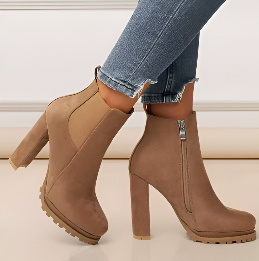 Bottines "Allure Fatale" - Talons Aiguille & Élégance