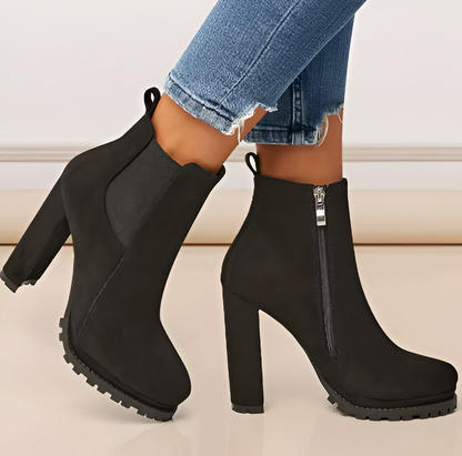 Bottines "Allure Fatale" - Talons Aiguille & Élégance