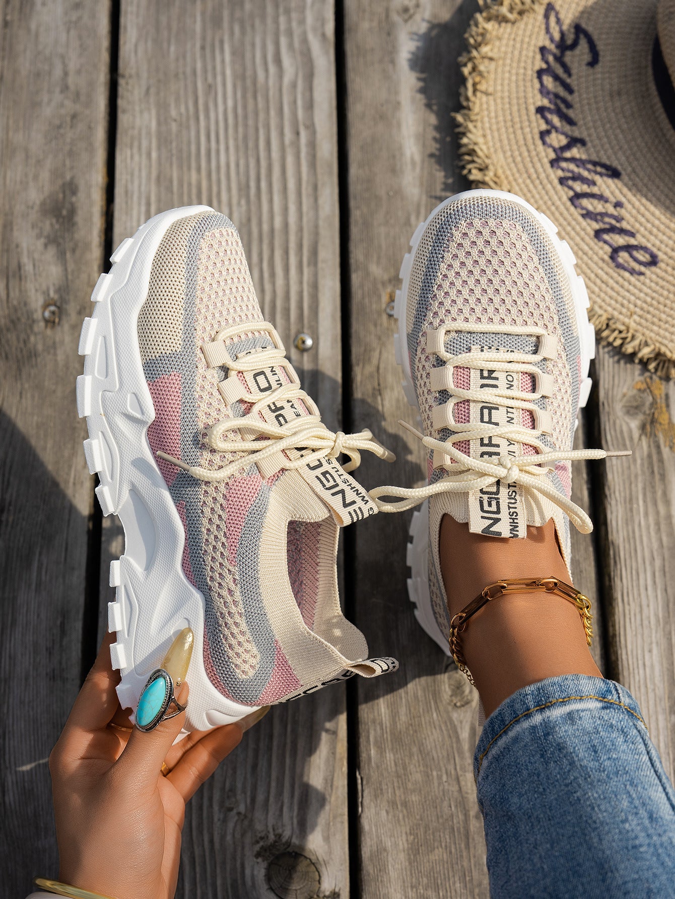 Baskets Respirantes ZARELYA – Légèreté & Style Actif